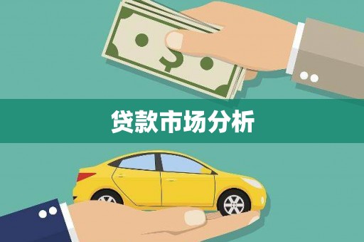 武鸣贷款市场分析