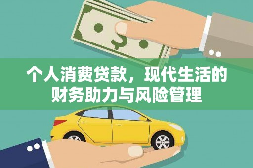 武鸣个人消费贷款，现代生活的财务助力与风险管理
