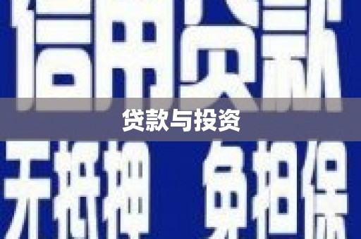 武鸣贷款与投资