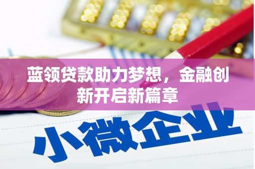 武鸣蓝领贷款助力梦想，金融创新开启新篇章