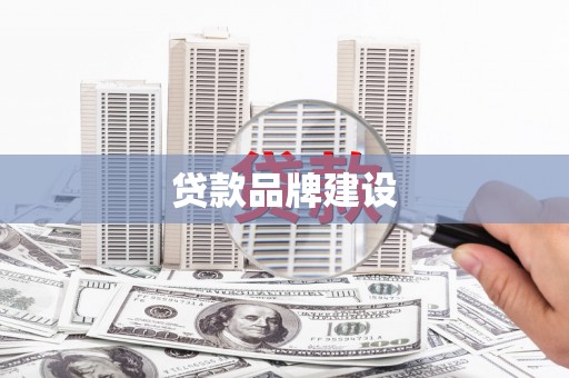 武鸣贷款品牌建设