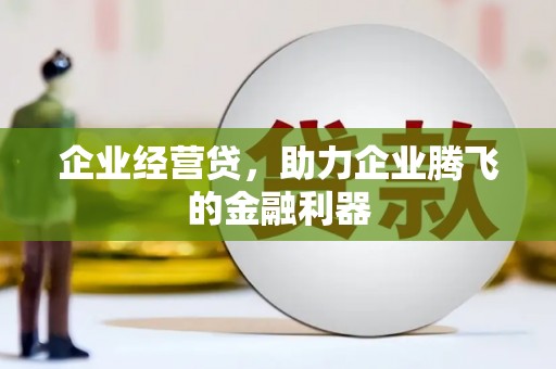 武鸣企业经营贷，助力企业腾飞的金融利器