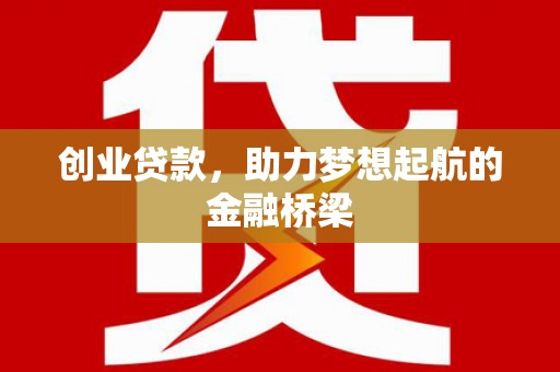武鸣创业贷款，助力梦想起航的金融桥梁