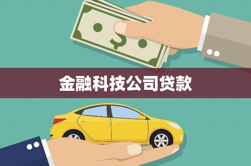 武鸣金融科技公司贷款