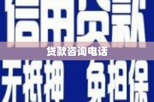武鸣贷款咨询电话