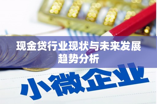 武鸣现金贷行业现状与未来发展趋势分析