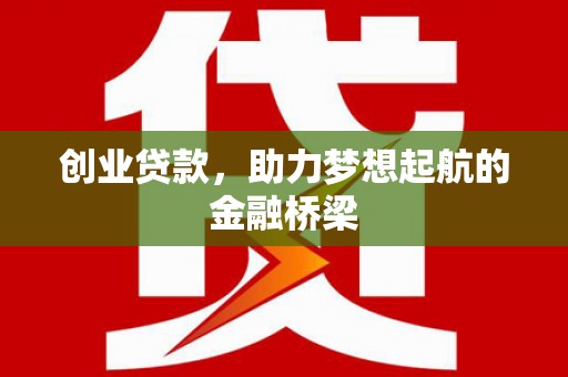武鸣创业贷款，助力梦想起航的金融桥梁