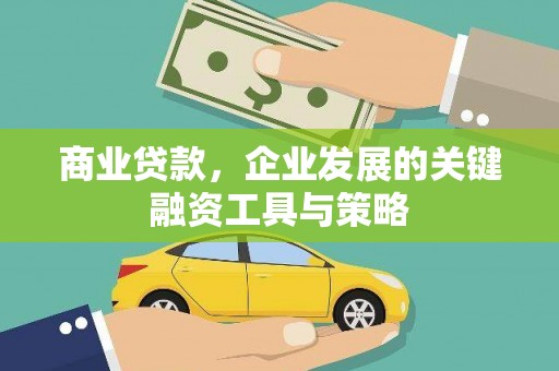 武鸣商业贷款，企业发展的关键融资工具与策略
