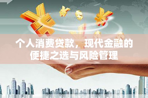 武鸣个人消费贷款，现代金融的便捷之选与风险管理