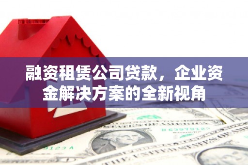 武鸣融资租赁公司贷款，企业资金解决方案的全新视角