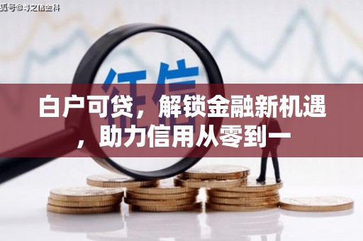 武鸣白户可贷，解锁金融新机遇，助力信用从零到一