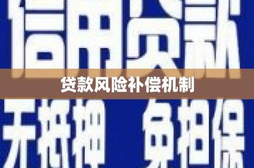武鸣贷款风险补偿机制