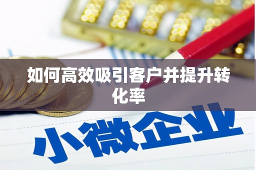 武鸣如何高效吸引客户并提升转化率