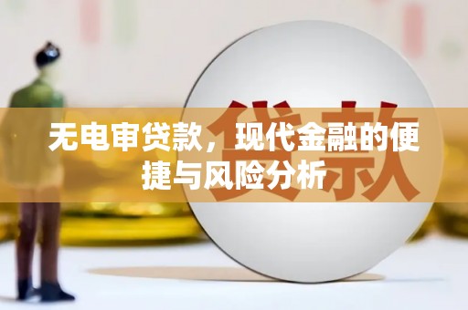 武鸣无电审贷款，现代金融的便捷与风险分析
