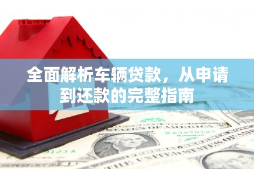武鸣全面解析车辆贷款，从申请到还款的完整指南