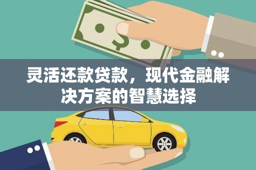 武鸣灵活还款贷款，现代金融解决方案的智慧选择