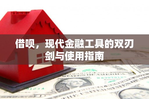 武鸣借呗，现代金融工具的双刃剑与使用指南