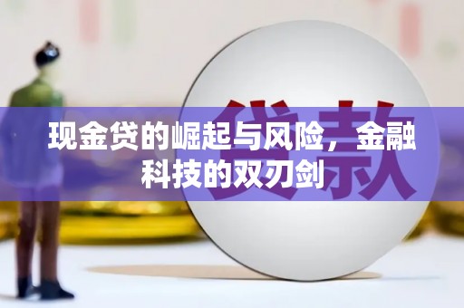 武鸣现金贷的崛起与风险，金融科技的双刃剑