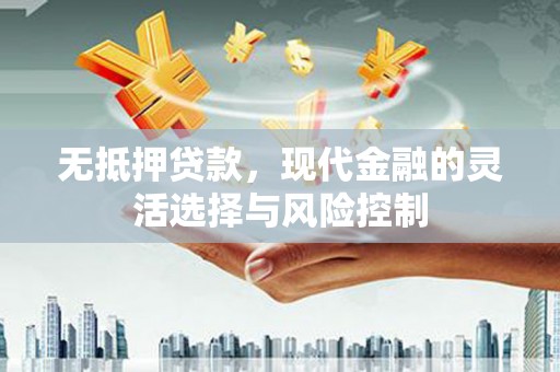 武鸣无抵押贷款，现代金融的灵活选择与风险控制