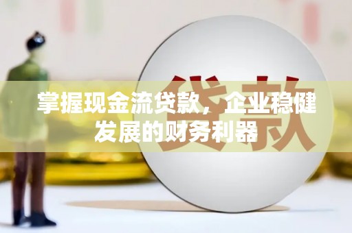 武鸣掌握现金流贷款，企业稳健发展的财务利器