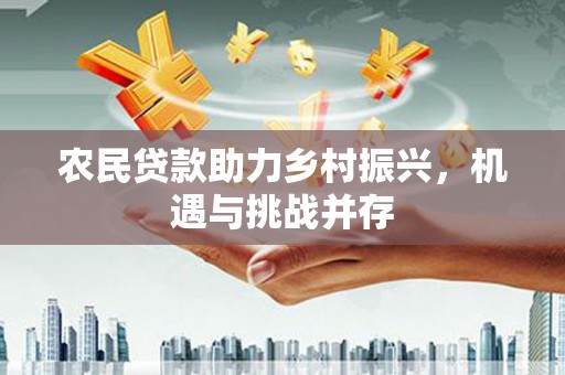 武鸣农民贷款助力乡村振兴，机遇与挑战并存