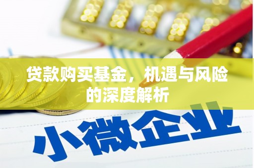 武鸣贷款购买基金，机遇与风险的深度解析