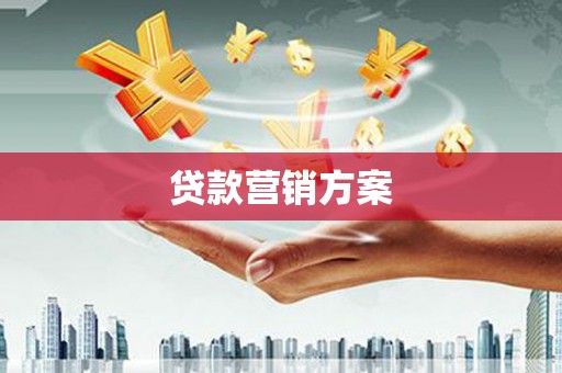 武鸣贷款营销方案
