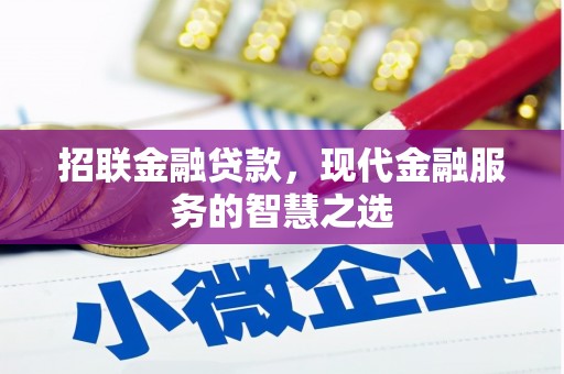 武鸣招联金融贷款，现代金融服务的智慧之选