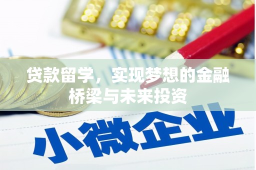 武鸣贷款留学，实现梦想的金融桥梁与未来投资