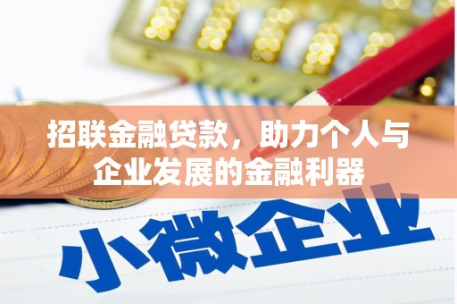 武鸣招联金融贷款，助力个人与企业发展的金融利器