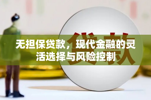 武鸣无担保贷款，现代金融的灵活选择与风险控制