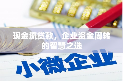 武鸣现金流贷款，企业资金周转的智慧之选