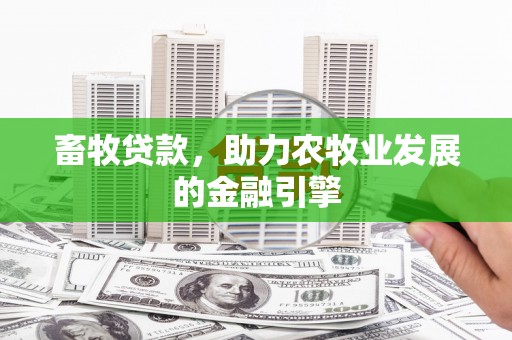 武鸣畜牧贷款，助力农牧业发展的金融引擎