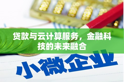 武鸣贷款与云计算服务，金融科技的未来融合