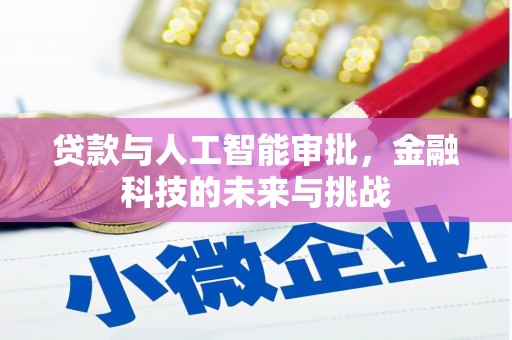 武鸣贷款与人工智能审批，金融科技的未来与挑战