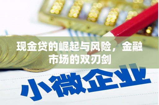 武鸣现金贷的崛起与风险，金融市场的双刃剑
