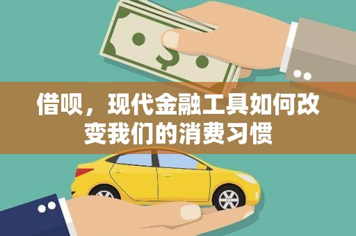 武鸣借呗，现代金融工具如何改变我们的消费习惯