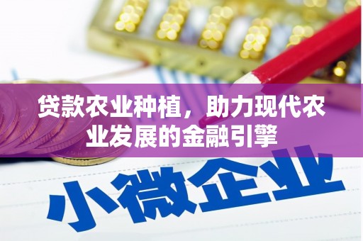 武鸣贷款农业种植，助力现代农业发展的金融引擎