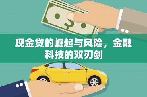 武鸣现金贷的崛起与风险，金融科技的双刃剑