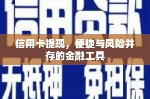 武鸣信用卡提现，便捷与风险并存的金融工具