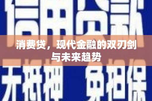 武鸣消费贷，现代金融的双刃剑与未来趋势