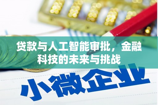 武鸣贷款与人工智能审批，金融科技的未来与挑战