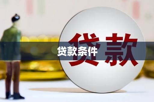 武鸣贷款条件