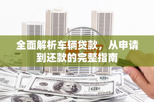 武鸣全面解析车辆贷款，从申请到还款的完整指南