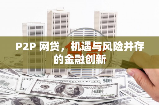 武鸣P2P 网贷，机遇与风险并存的金融创新