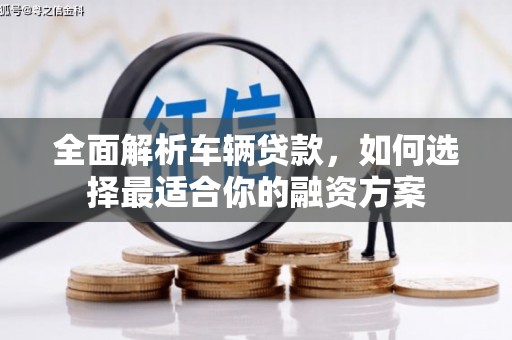 武鸣全面解析车辆贷款，如何选择最适合你的融资方案