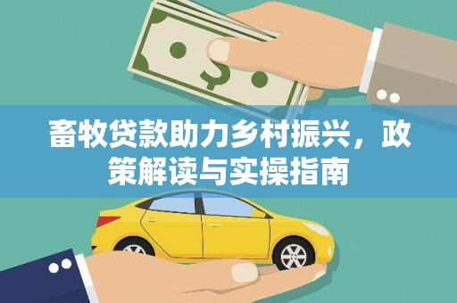 武鸣畜牧贷款助力乡村振兴，政策解读与实操指南
