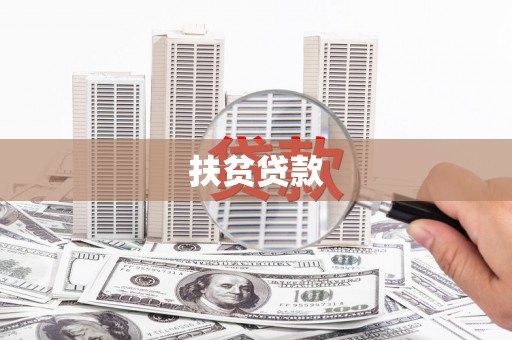 武鸣扶贫贷款