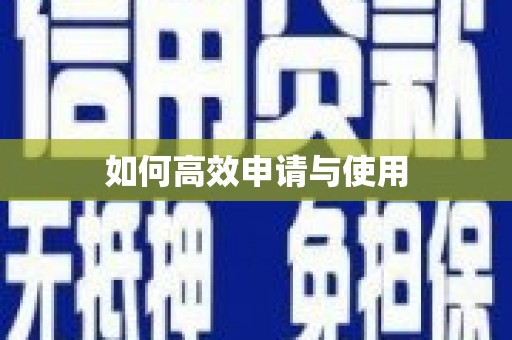 武鸣如何高效申请与使用
