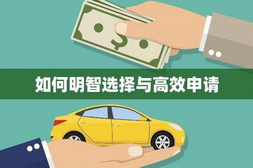 武鸣如何明智选择与高效申请